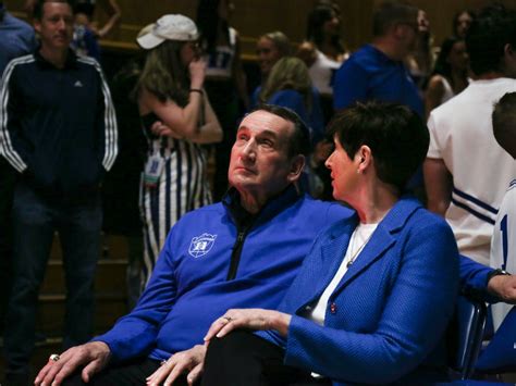 Mike Krzyzewski returns to Cameron Indoor Stadium for Duke men's ...