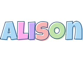 Alison Logo | Name Logo Generator - Candy, Pastel, Lager, Bowling Pin, Premium Style