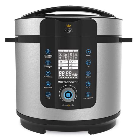 Buy Drew & Cole Pressure King Pro Electric Pressure Cooker 20-in-1 Multi Cooker, Rice Cooker ...