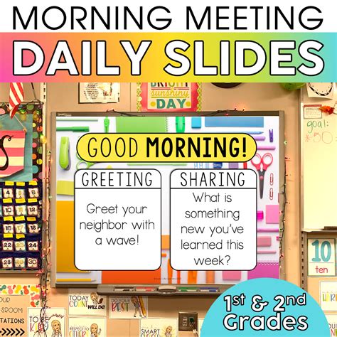 Morning Meeting Slides - Lucky Little Learners