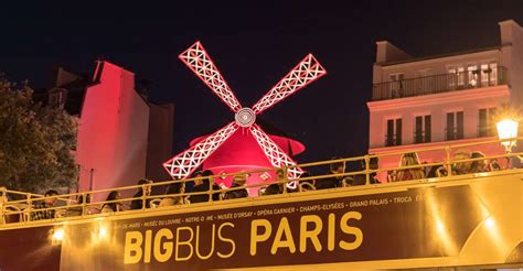 Paris: Big Bus Panoramic Night Tour | GetYourGuide