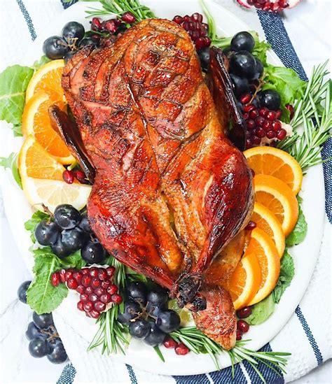 Crispy Whole Roast Duck | Roast duck, Whole duck recipes, Balsamic ...