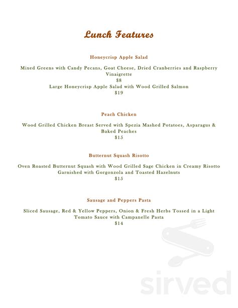 Spezia Omaha menus in Omaha, Nebraska, United States