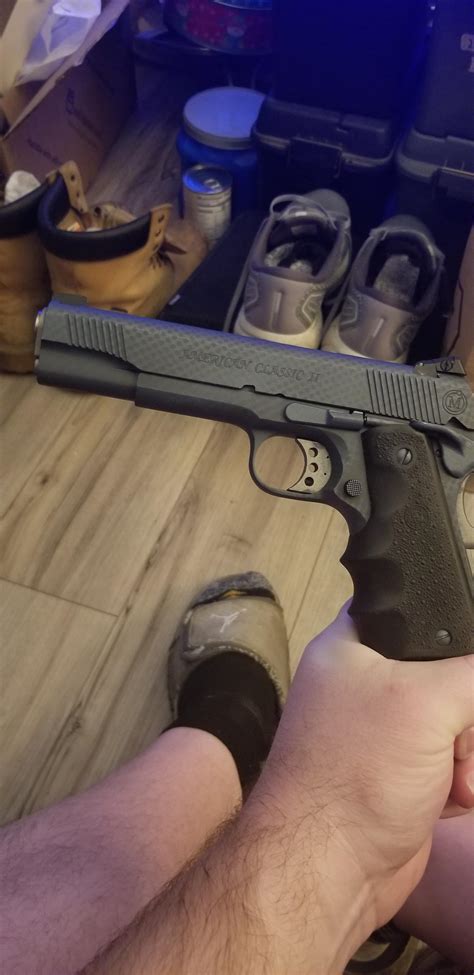 The only Hogue grips I use... : r/Firearms