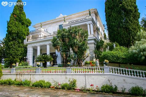 Achillion Palace in Corfu, Greece | Greeka