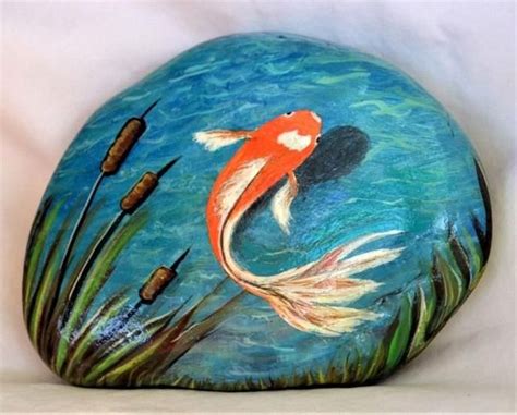 Painted Rocks, 55 Colorful Rock Painting Ideas Adding Art to Yards and ...