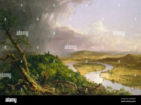 The oxbow thomas cole hi-res stock photography and images - Alamy