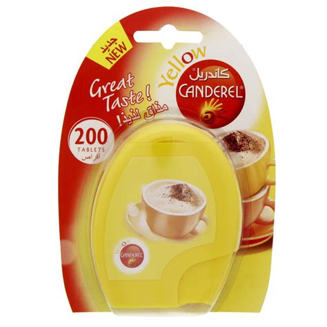 Canderel Yellow Low Calorie Sweetener Tablet 200's - MercatCo