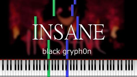 [Piano Solo]Insane/Black Gryph0n - YouTube