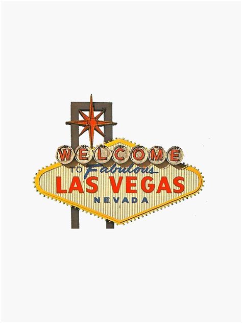 "Vintage Las Vegas sign" Sticker for Sale by Ktack2000 | Redbubble