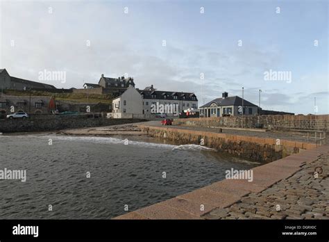 Banff harbour Scotland October 2013 Stock Photo - Alamy