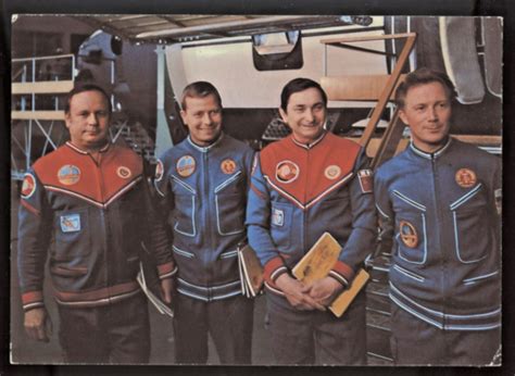 Soviet and East German Cosmonauts Space Program Postcard | eBay