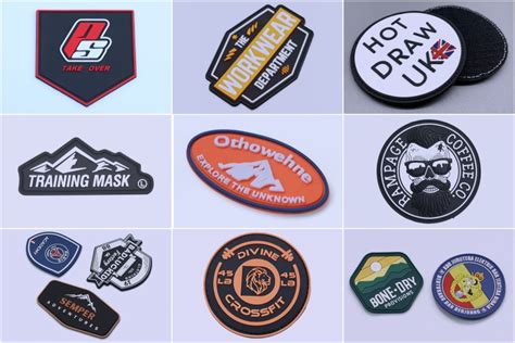 Custom PVC Rubber Patches for Hats | ClothingTAGs.cn