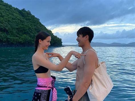 Nadech Kugimiya and Yaya Sperbund celebrate 9th anniversary in Phuket ...