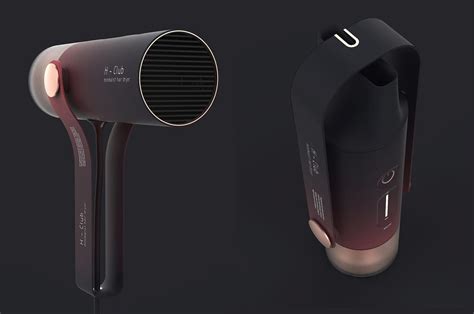 This Foldable Hair Dryer is one elegant and minimalist blowdryer ...