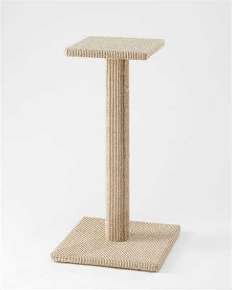 30" Sisal Scratching Post with Perch | Scratching post, Cat scratching post, Sisal