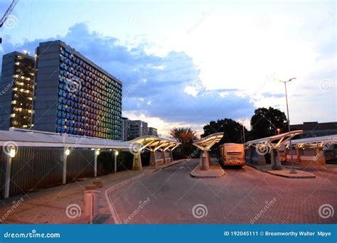 Gautrain Bus Station in Hatfield Pretoria Gauteng South Africa Editorial Photo - Image of ...