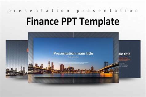 Finance PPT Template | Presentation Templates ~ Creative Market