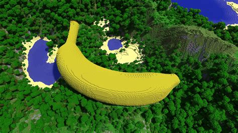 Banana for scale : Minecraft