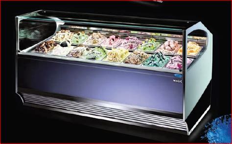 Magic Elegance Gelato Display - Gelato Freezer Displays