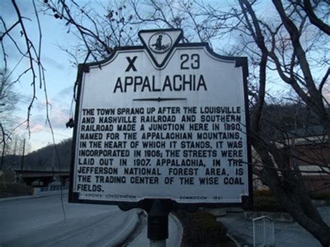 Appalachia - Virginia Historical Markers on Waymarking.com