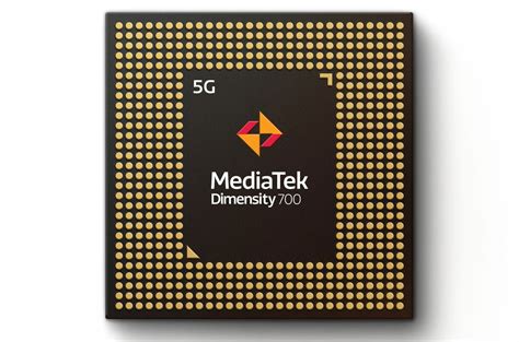 MediaTek annonce le Dimensity 700, une puce 5G gravée en 7 nm