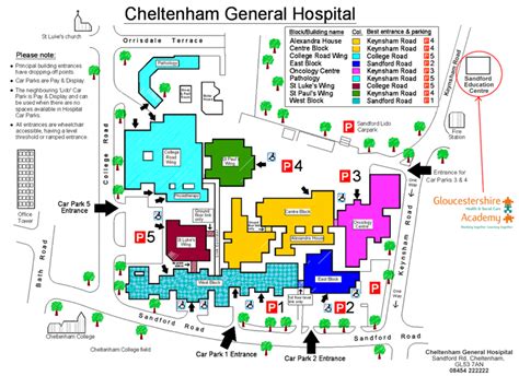 Cheltenham General Map