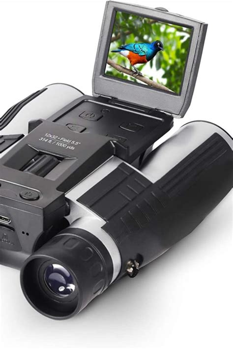 The binoculars with camera with HD Camera combine an advanced binocular ...