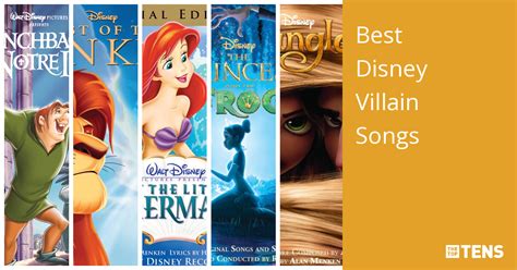 Best Disney Villain Songs - Top Ten List - TheTopTens