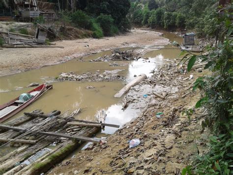 Miris!Kemarau Membuat Warga Tumbang Koling Terpaksa Konsumsi Air Sungai ...