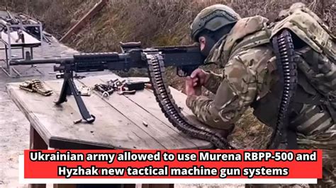 Ukrainian army allowed to use Murena RBPP 500 and Hyzhak new tactical ...