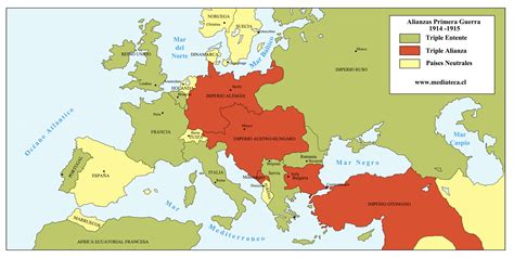 Blog Geografía e Historia Bojollo: Mapas Primera Guerra Mundial