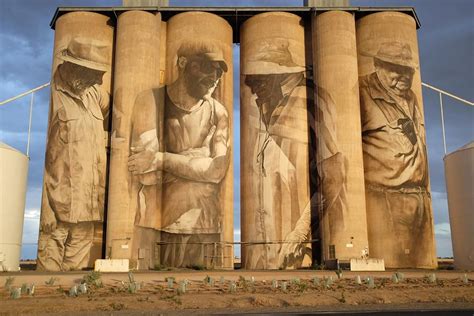 High Hopes: Three Converted Grain Silos | Silos, Street art, Public art