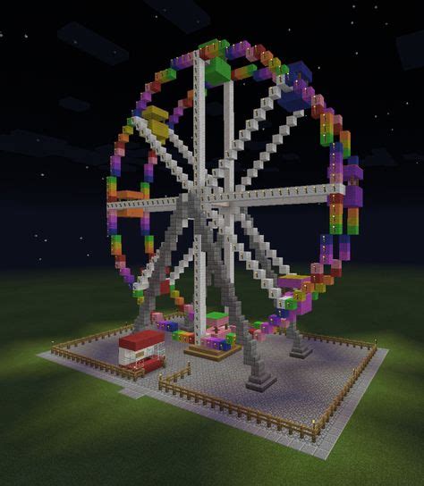 14 Minecraft amusement park ideas | minecraft, amusement park, minecraft designs