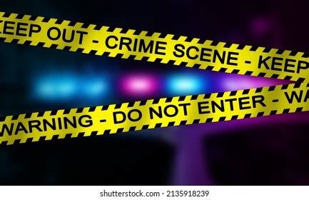 Crime Scene Tape Do Not Enter Stock Illustration 2135918239 | Shutterstock