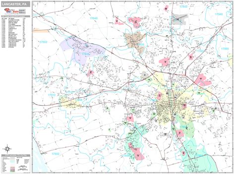 Lancaster Pa Area Map