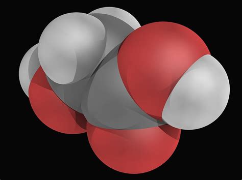 Hydroxyacetic Acid Molecule by Laguna Design