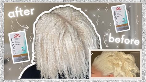 Wella T11 TONER BEFORE & AFTER on Bleached Yellow Hair |How to get ...