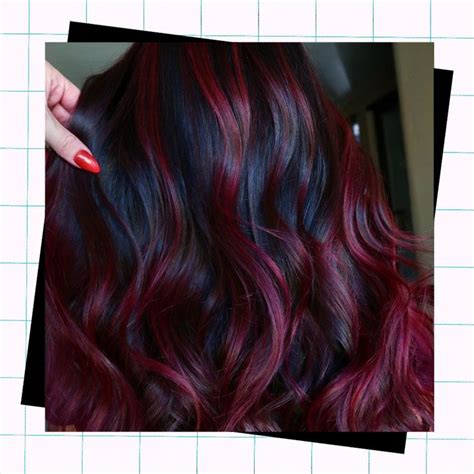 18 Gorgeous Examples of Black Cherry Hair Color