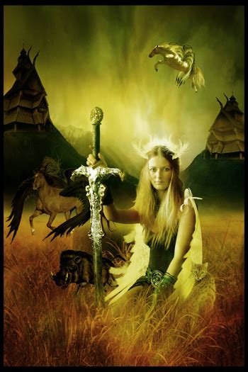 Freya - Norse mythology Fan Art (22254011) - Fanpop
