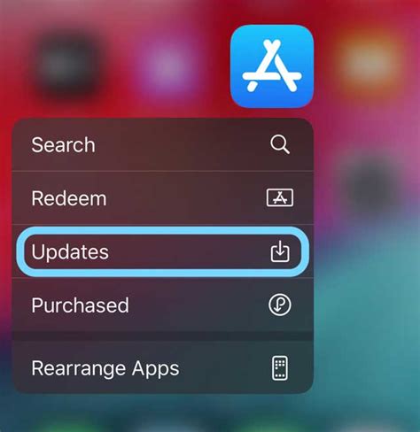 Where is the App Store Update tab in iOS 13 and iPadOS - AppleToolBox