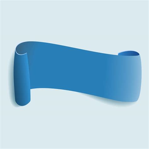 Blue curved banner 608751 Vector Art at Vecteezy