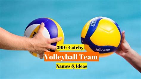 399+ Volleyball Team Names Ideas & Suggestion