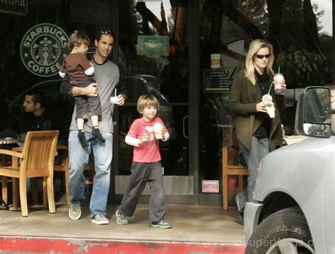 Pete Sampras And Family Leaving Starbucks | Super WAGS - Hottest Wives ...