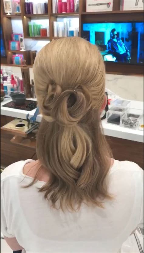 Macy’s blow dry bar at oneblowdrybar on macys one below updo hair ...