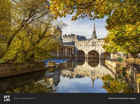 River Avon in Bath, UK stock photo - OFFSET