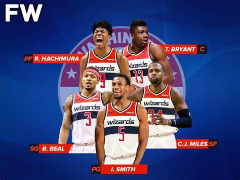 The 2019-20 Projected Starting Lineup For The Washington Wizards ...