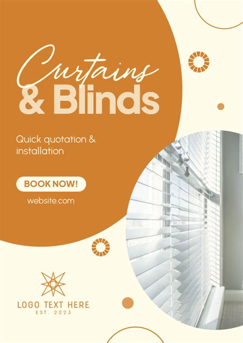 Curtains & Blinds Installation Letterhead | BrandCrowd Letterhead Maker