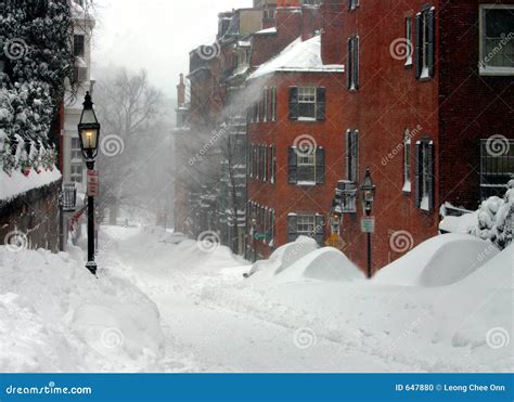 Boston Winter Stock Photo - Image: 647880