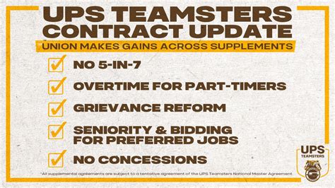 UPS Teamsters Contract Update - International Brotherhood of Teamsters